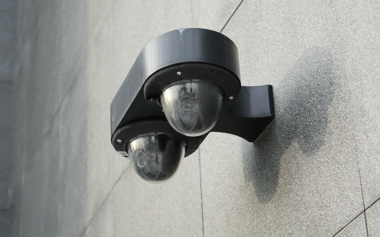 Wall-mounted PIR motion detector sensor for a home alarm system in Paphos